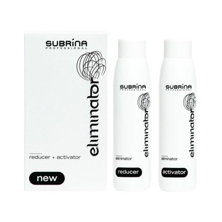 Set pentru eliminarea pigmentilor cosmetici Subrina Professional Eliminator, Reducer 100ml Activator 100ml