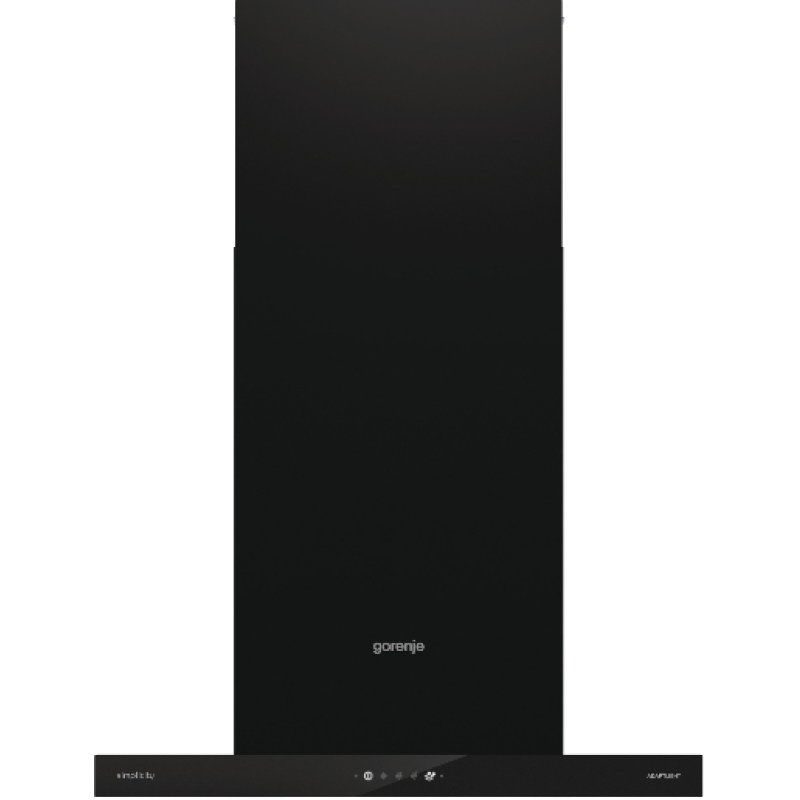 Gorenje WHT6SYB Montée au mur Noir 650 m³/h