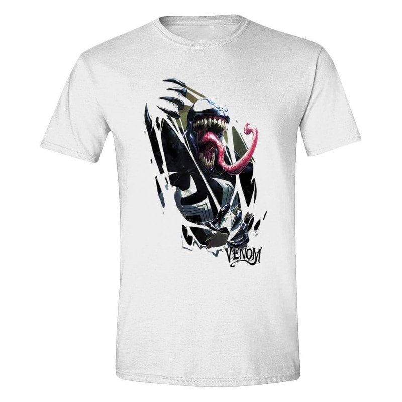 Marvel T-Shirt Venom Rip Through Size S