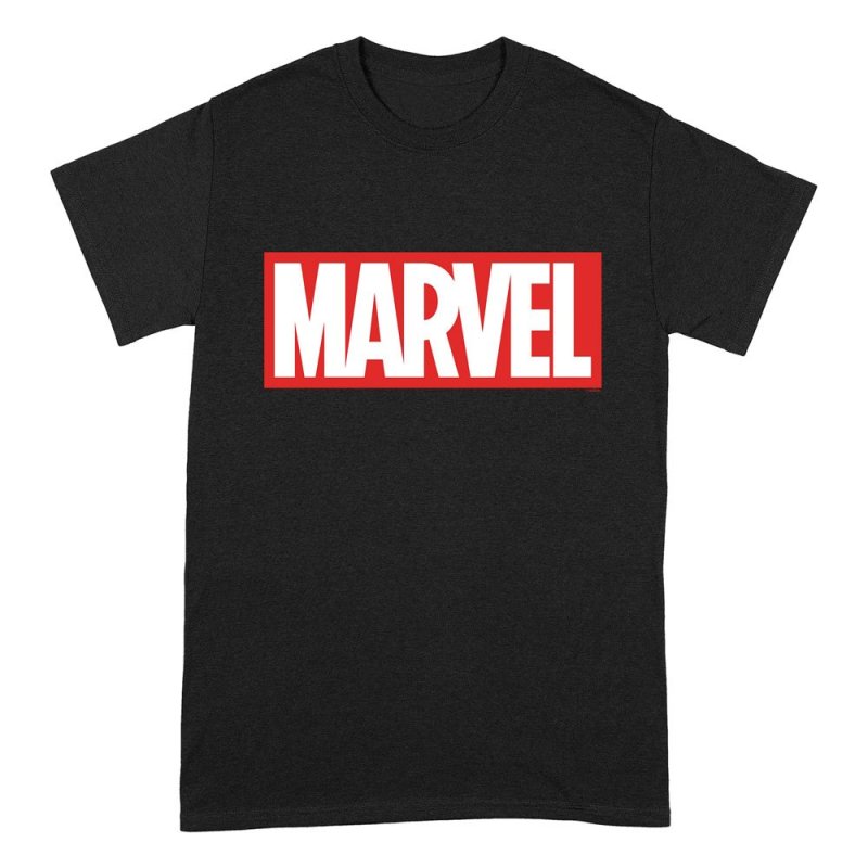 Marvel T-Shirt Marvel Logo Size S