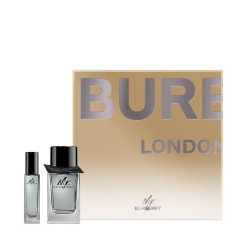 Mr Burberry Eau De Toilette Gift Set 100ml and 30ml