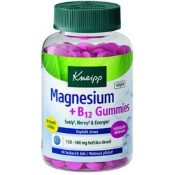 Kneipp Magnesium B12 Gummies Dietary Supplement 60 Pieces