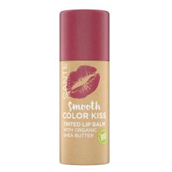 SANTE Smooth Color Kiss baume pour les lèvres Beaume pour les lèvres 02 Soft Red Femmes 4,5 g