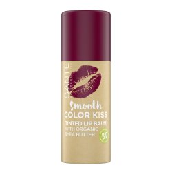 Sante Naturkosmetik Smooth Color Kiss Tinted Lip Balm 03 Soft Plum with Organic Shea Butter 8.5g