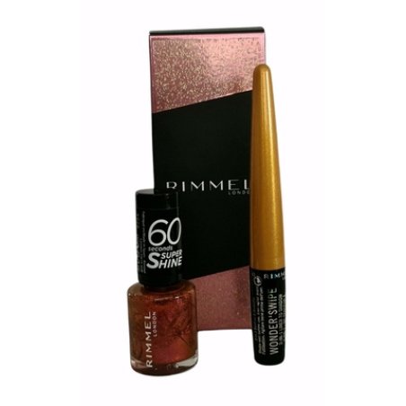 Rimmel London Wonder Swipe 2-in-1 Shadow & Liner Quick Dry Nail Polish Gift Set