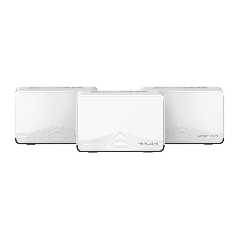 Mercusys HALO H27BE Dual-band (2.4 GHz / 5 GHz) Wi-Fi 6 (802.11ax) White 3 Internal