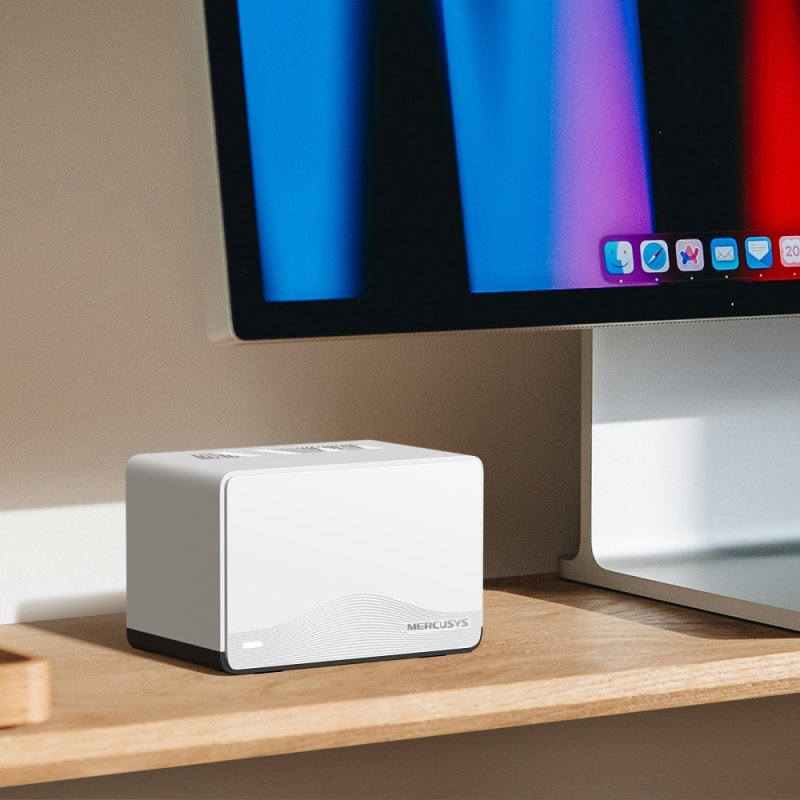 Mercusys HALO H27BE Dual-band (2.4 GHz / 5 GHz) Wi-Fi 6 (802.11ax) White 3 Internal
