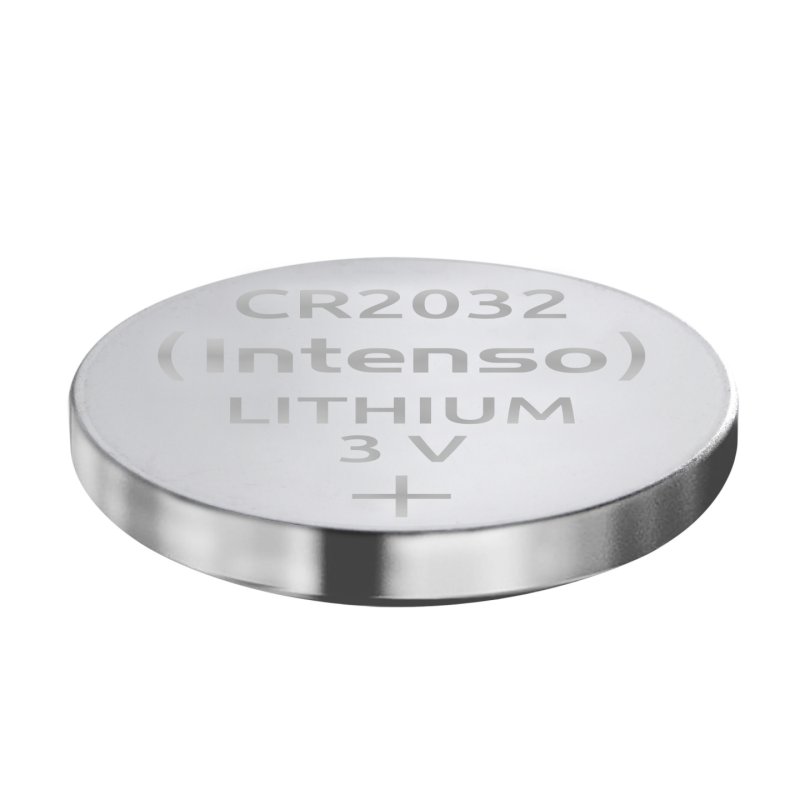 Intenso 7502430 pile domestique Batterie à usage unique CR2032 Lithium-Manganese Dioxide (LiMnO2)