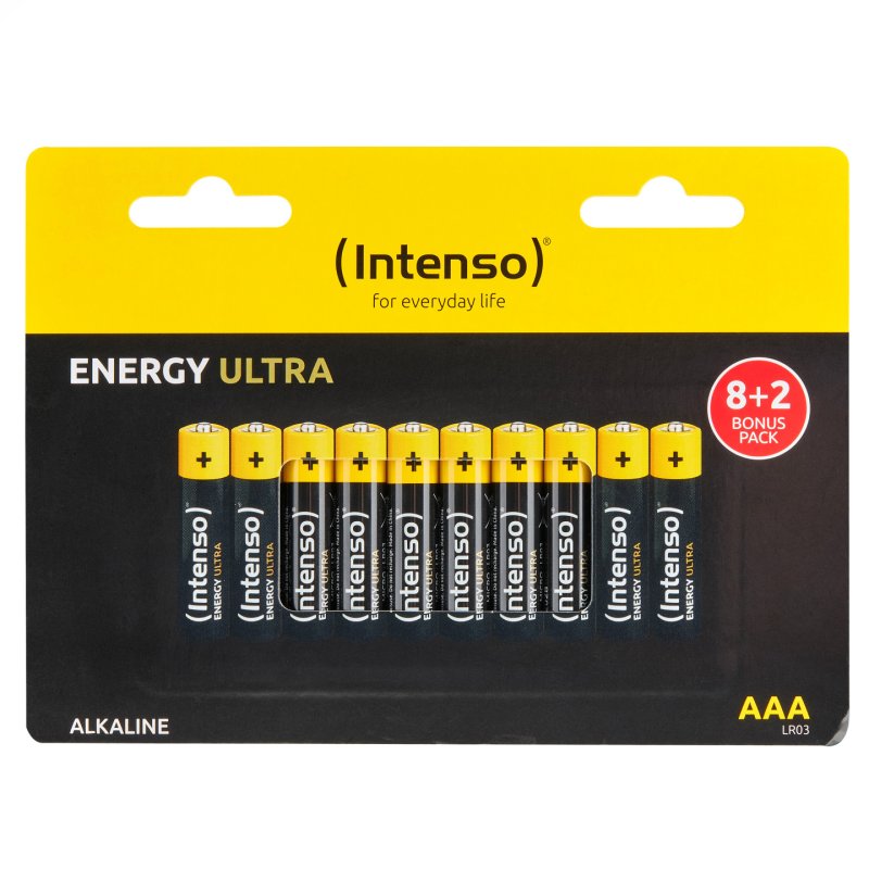 Intenso 7501910 pile domestique Batterie à usage unique AAA Alcaline
