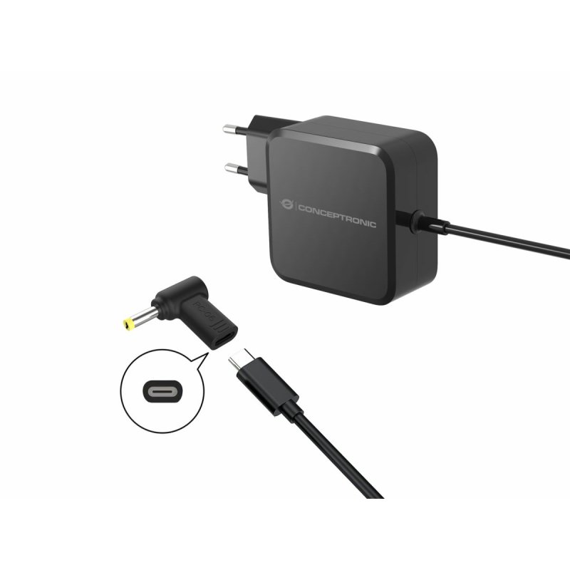 CONCEPTRONIC USB-C PD100W-Multi 4.0x1.7mm Adap.18-20V sw