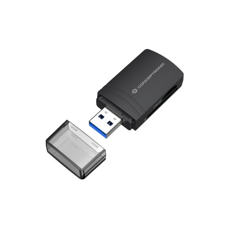 CONCEPTRONIC Kartenleser USB-A3.2-TF/Micro-SD4.0 schwarz