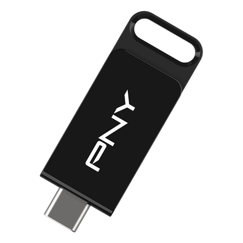PNY Elite USB flash drive 128 GB USB Type-C 3.2 Gen 1 (3.1 Gen 1) Black