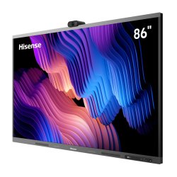 Hisense 86WM6FE tableau blanc interactif 2,18 m (86") 3840 x 2160 pixels Écran tactile Noir