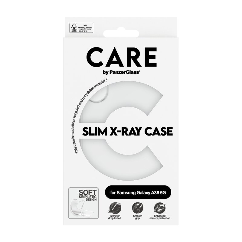 PanzerGlass CARE™ by X-Ray Case Samsung Galaxy A36 5G coque de protection pour téléphones portables 17 cm (6.7")