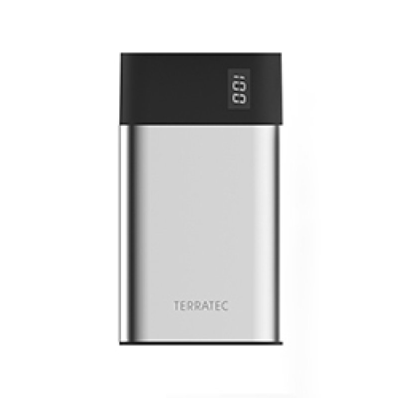 Terratec P80 Slim Lithium Polymer (LiPo) 8000 mAh Black, Metallic