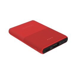 TerraTec P50 Pocket - Powerbank - 5000 mAh - 2.1 A - 2 Ausgabeanschlussstellen (USB, USB-C)