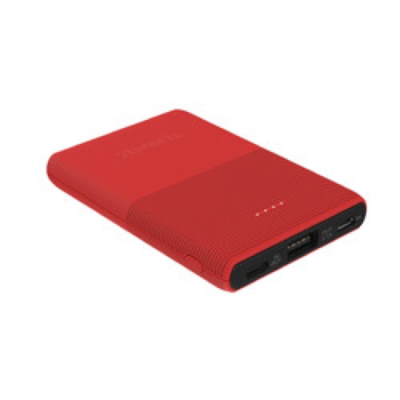 Terratec P50 Pocket Lithium Polymère (LiPo) 5000 mAh Rouge