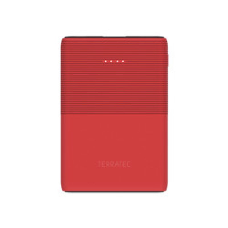 TerraTec P50 Pocket - Powerbank - 5000 mAh - 2.1 A - 2 Ausgabeanschlussstellen (USB, USB-C)