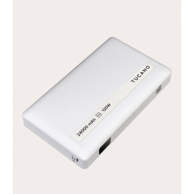 Tucano Power bank for laptop 24000 mAh Blanc