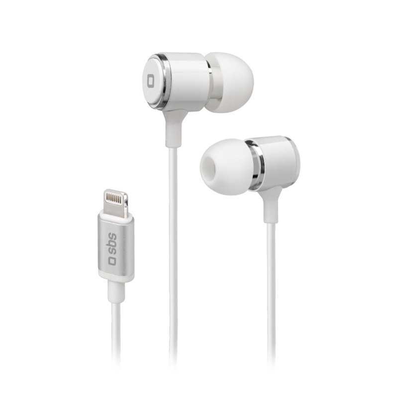SBS TEINEARLIGHTW casque Avec fil Ecouteurs Appels/Musique Blanc
