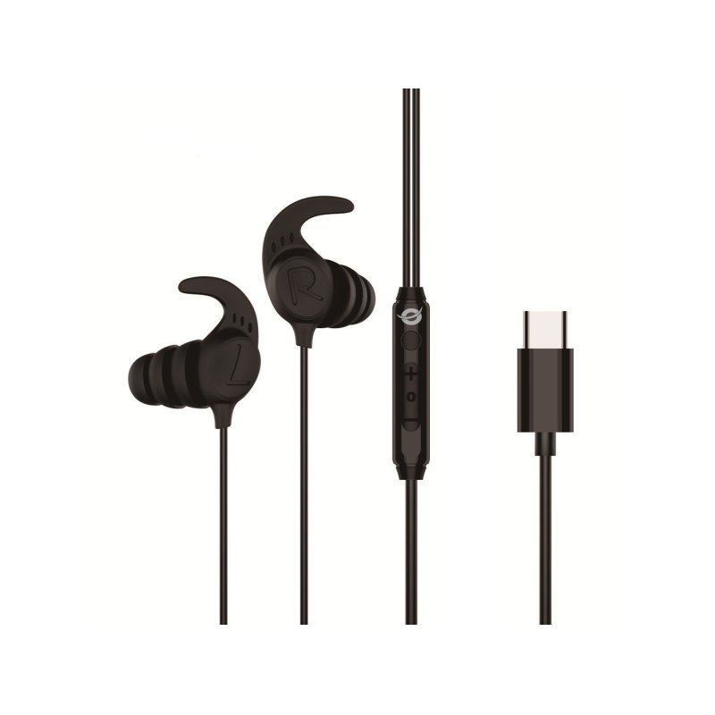 Conceptronic BRENDAN05B USB-C Ergomomic In-ear Headset