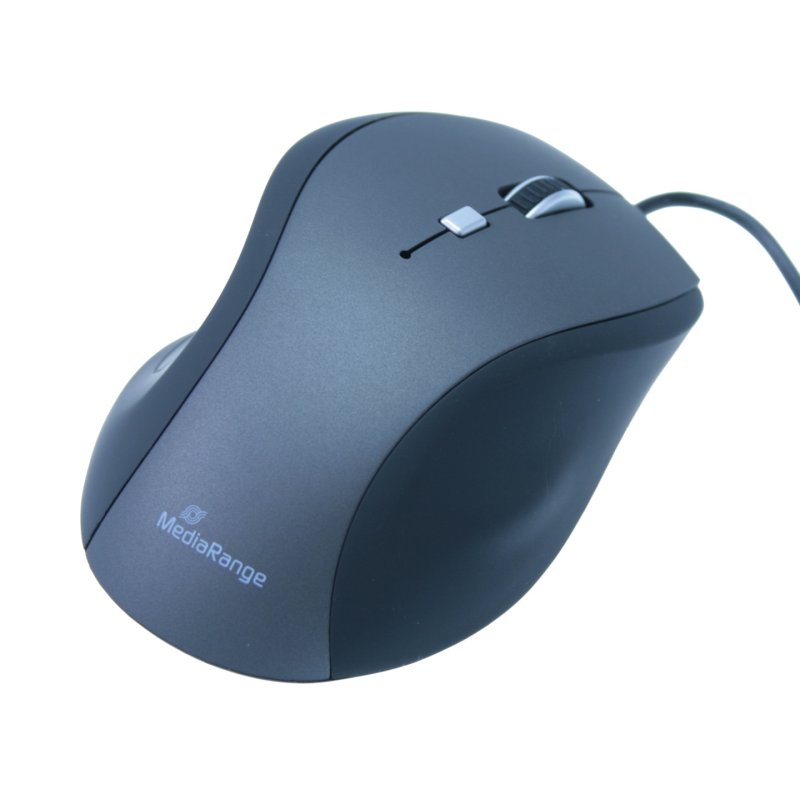 MediaRange MROS202 mouse Office Right-hand USB Type-A Optical 2400 DPI