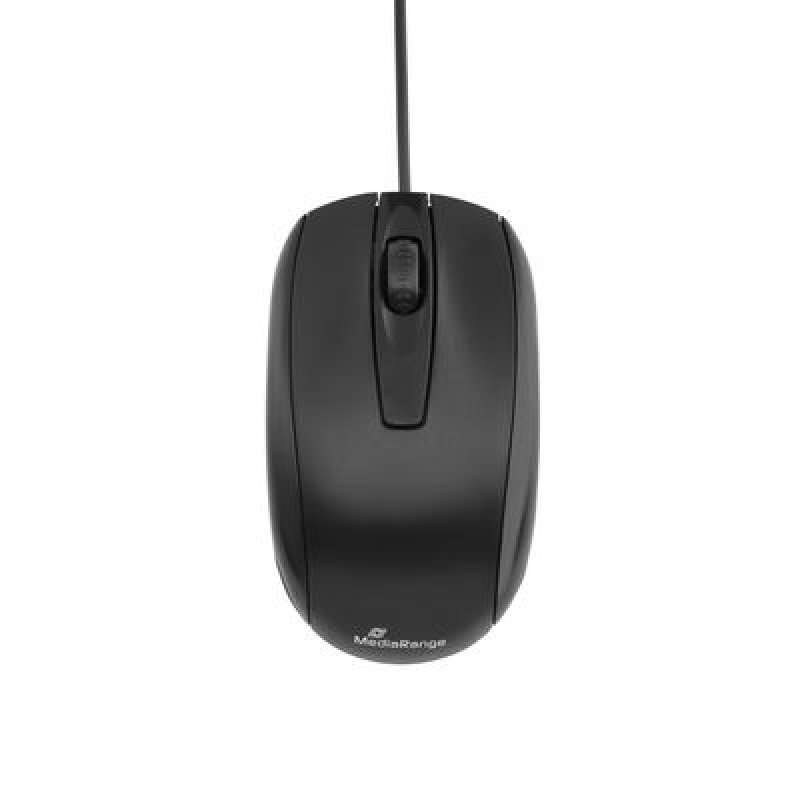 MediaRange MROS211 souris Bureau Ambidextre USB Type-A Optique 1000 DPI