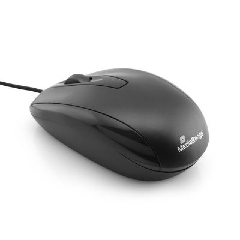MediaRange MROS211 souris Bureau Ambidextre USB Type-A Optique 1000 DPI