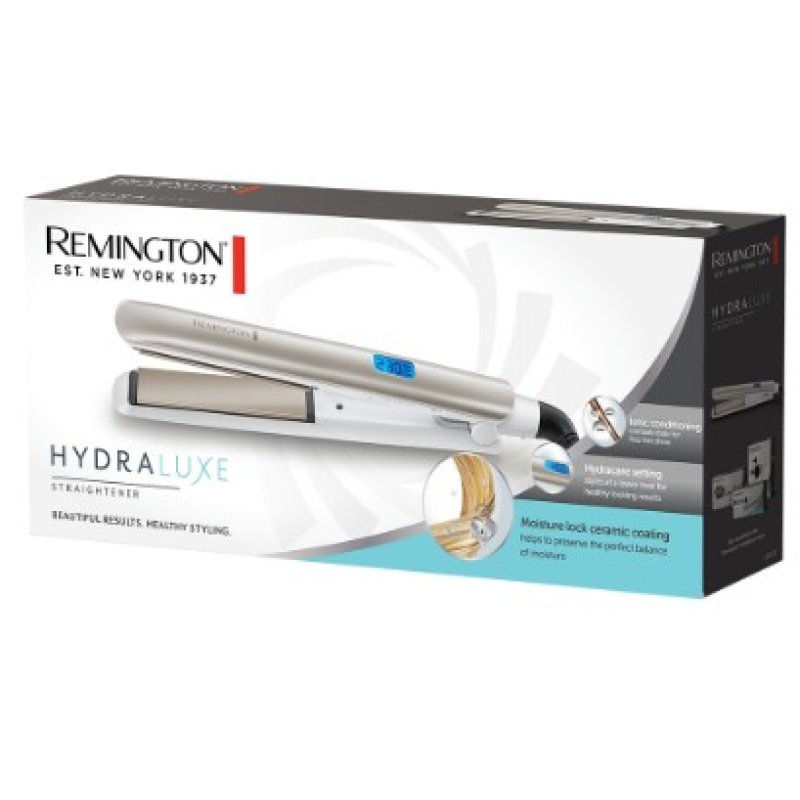 Remington S8901 hair styling tool Straightening iron Warm Black, Rose gold, White