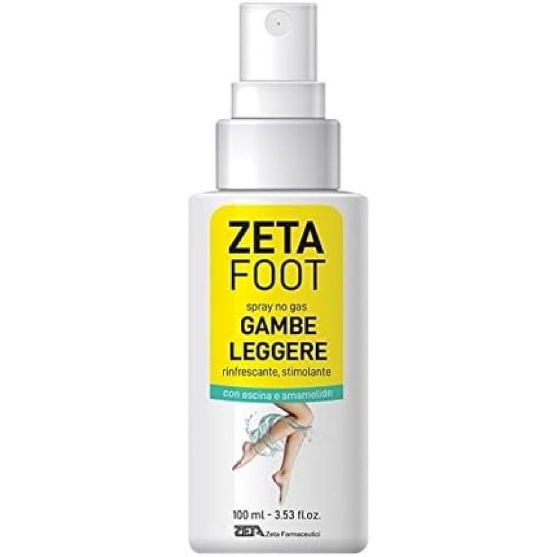 Zeta Farmaceutici ZetaFoot No Gas Light Legs Spray 100ml
