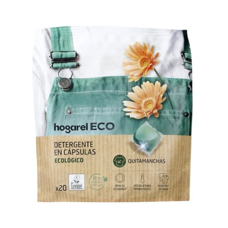 Hogarel Eco Stain Remover Detergent Capsules 20 Capsules