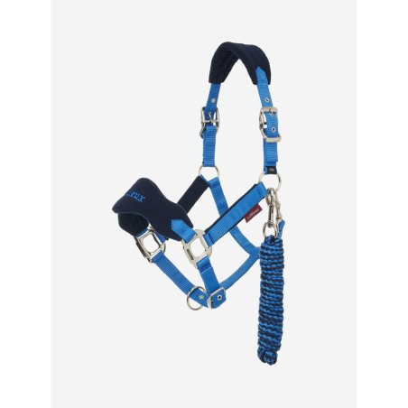 Lemieux - Vogue Headcollar & Leadrope - Benetton Blue - Pony