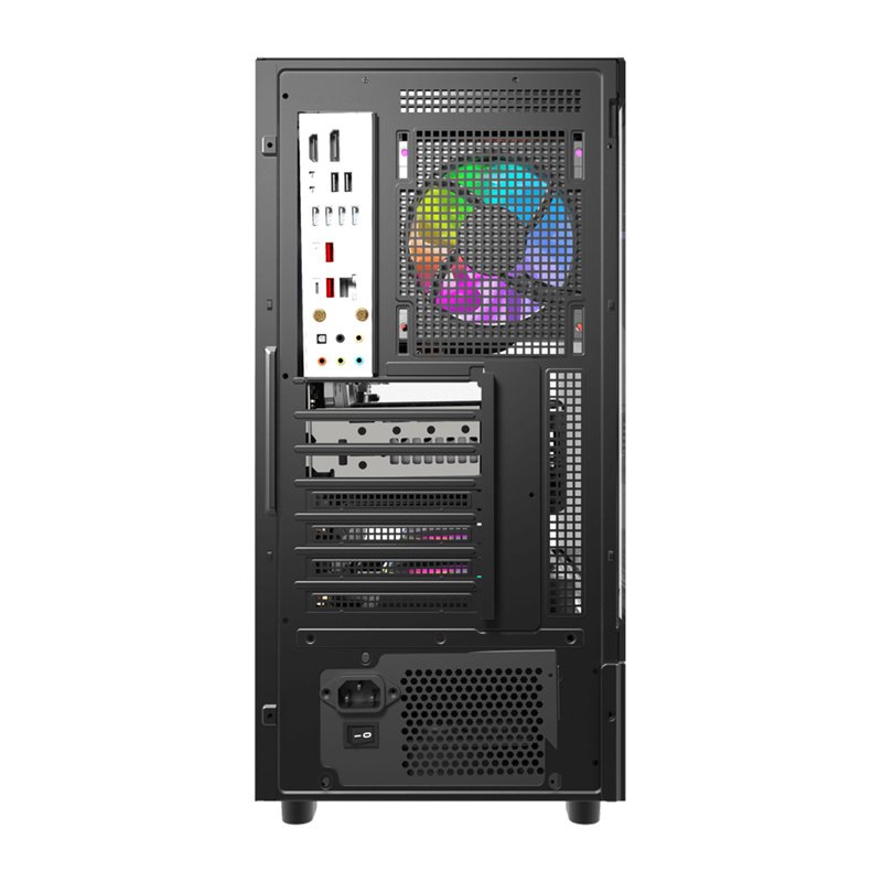 DarkFlash DS950 computer case (black) 6 fans