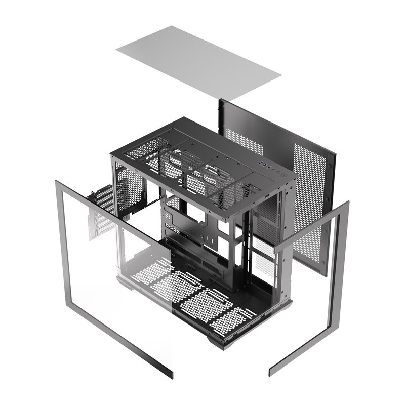DarkFlash C280 computer case (black)
