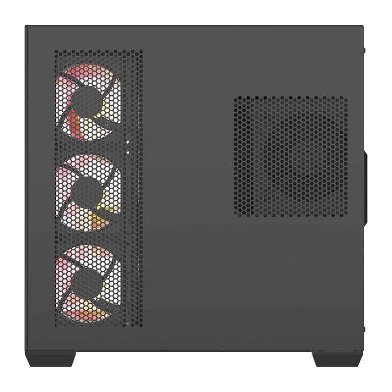 DarkFlash C280 computer case (black) 7 fans
