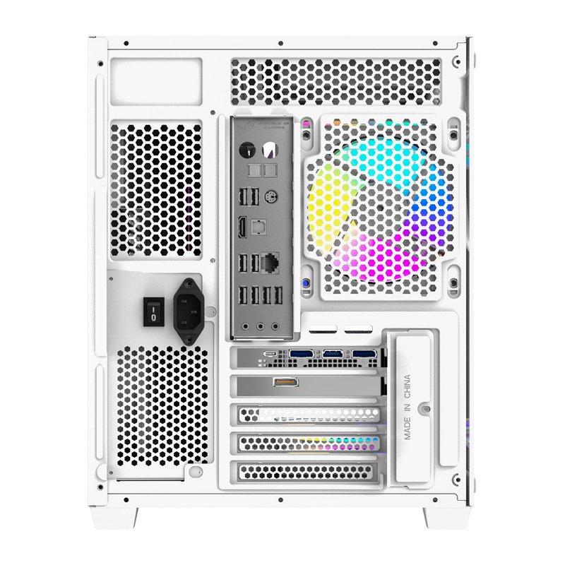 DarkFlash B275 PRO computer case (white) 6 fans