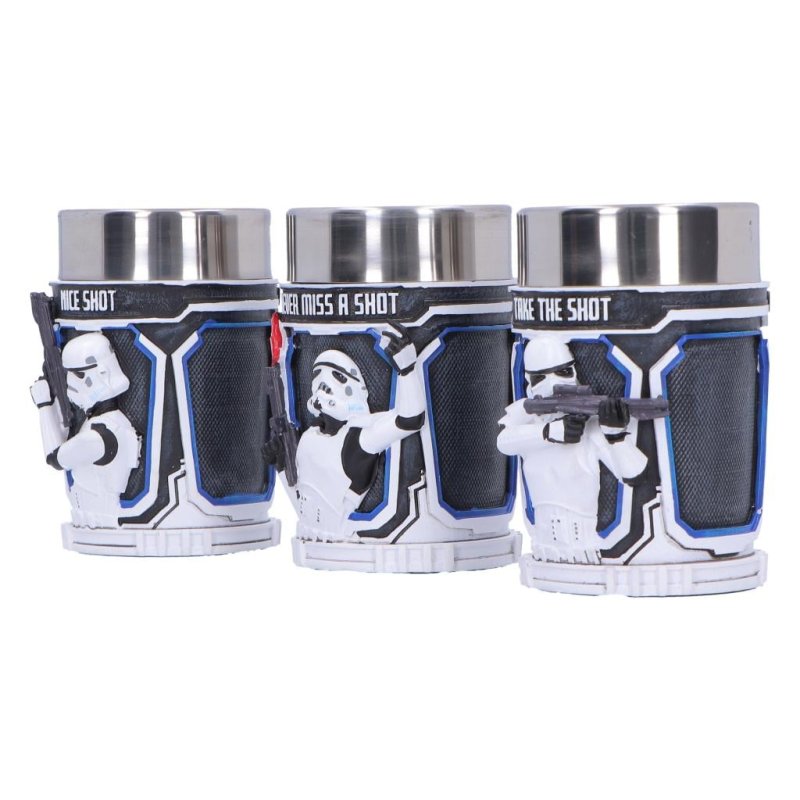 STAR WARS - Stormtrooper - Set de 3 verres à shots