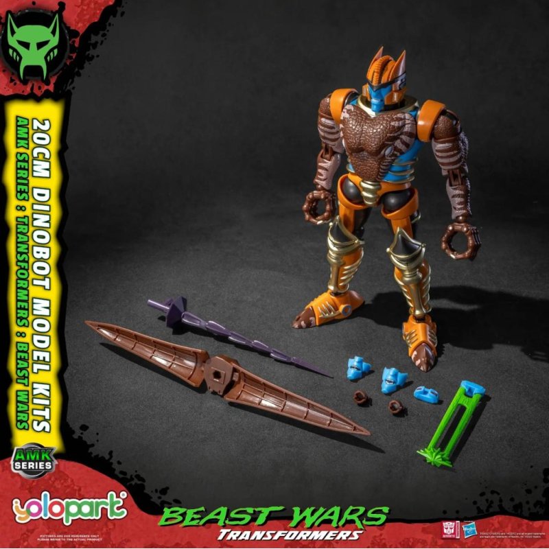 TRANSFORMERS BEAST WARS - Dinobot - Model Kit AMK 20cm