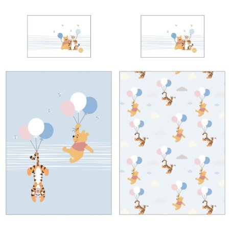 DISNEY - Winnie L'Ourson - Parure de lit 100x140cm 40x60cm