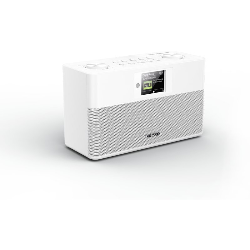Kenwood CR-ST80DAB-W Radio portable Personnel Numérique Blanc