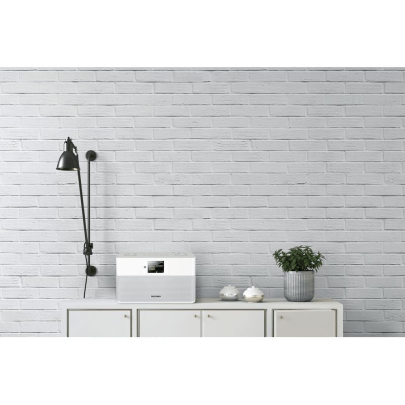 Kenwood CR-ST80DAB-W Radio portable Personnel Numérique Blanc