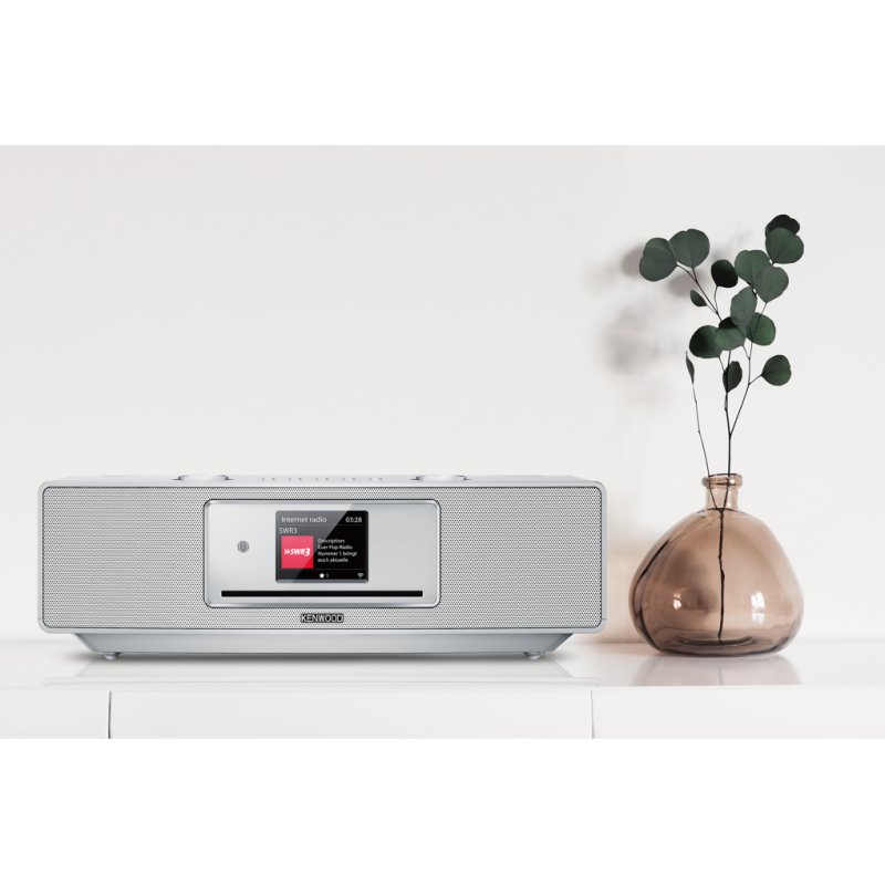 Kenwood Electronics CR-ST700SCD-S Radio portable Internet Numérique Argent