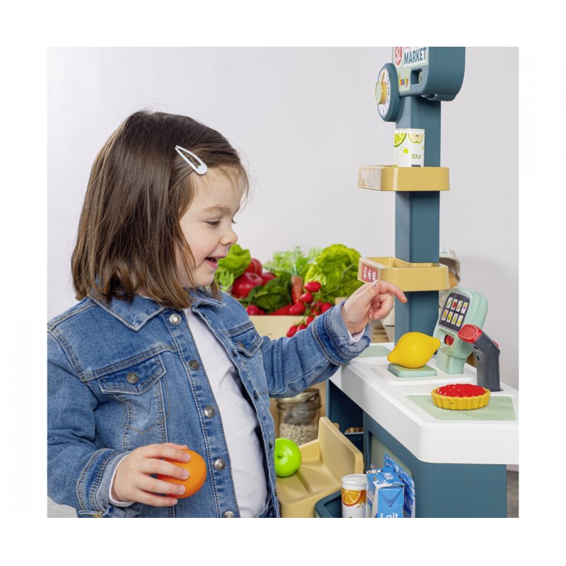 Smoby Supermarkt mit Einkaufswagen Modell 2023