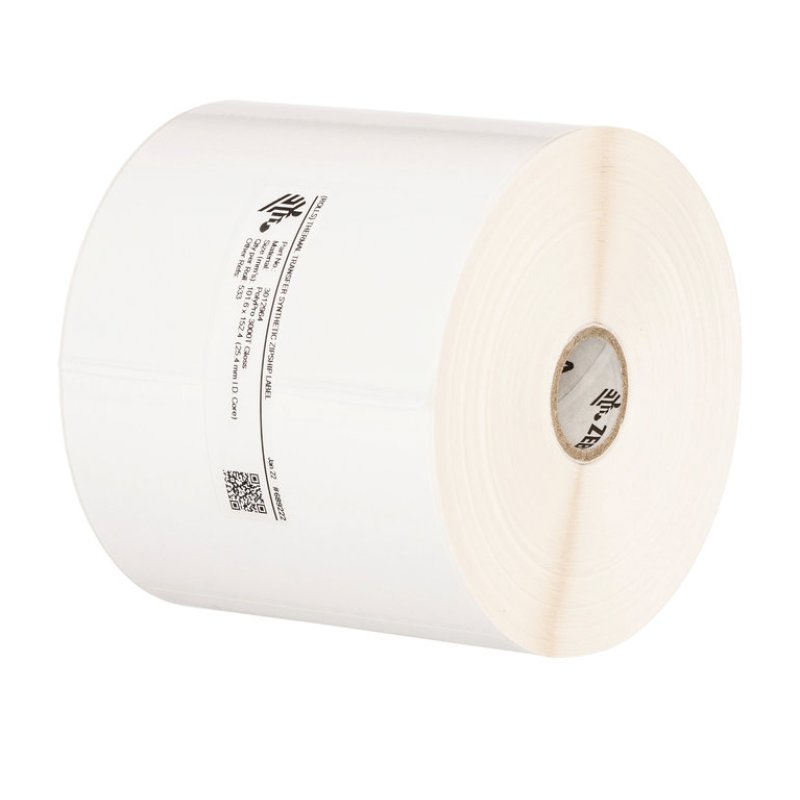 Zebra Poly E 3100T Blanc Imprimante d'étiquette adhésive