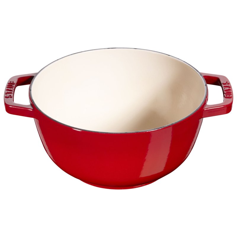 Staub La Fondue 18 cm kirschrot, Gusseisen