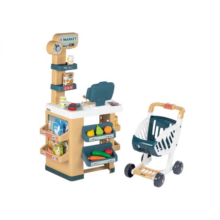 Smoby Supermarkt mit Einkaufswagen Modell 2023