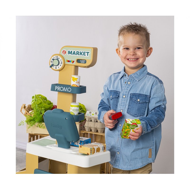 Smoby Supermarkt mit Einkaufswagen Modell 2023