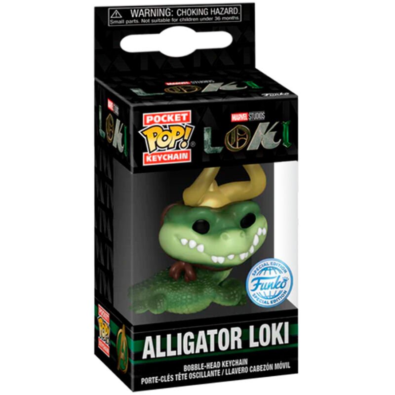 LOKI - Pocket Pop Keychains - Alligator Loki