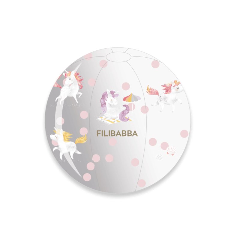 Filibabba - Beach ball Alfie – Unicorn Shores Confetti (FI-03971)