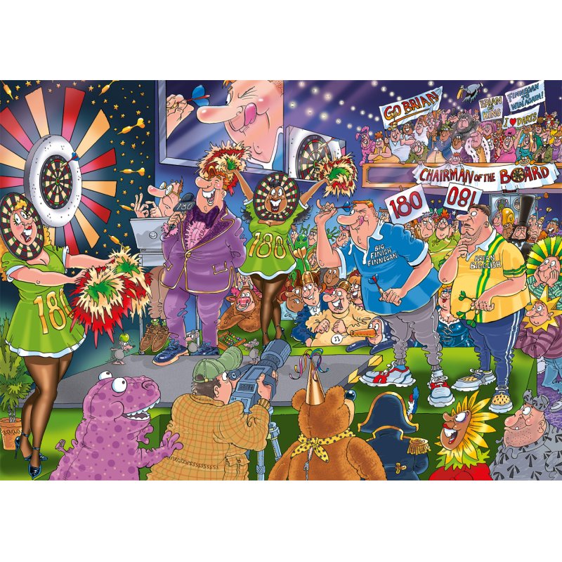 Wasgij Mystery 30 - Bullseye! (1000 pieces) (1110100804)